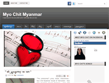 Tablet Screenshot of myochitmyanmar.blogspot.com