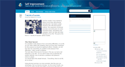 Desktop Screenshot of i-improve-myself.blogspot.com