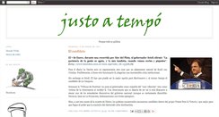 Desktop Screenshot of justoatempo.blogspot.com