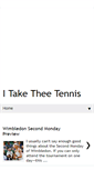 Mobile Screenshot of itaketheetennis.blogspot.com