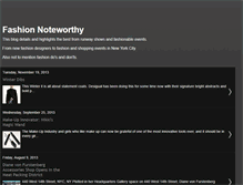 Tablet Screenshot of fashionnoteworthy.blogspot.com