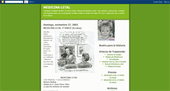 Desktop Screenshot of medicinatal.blogspot.com