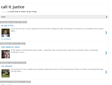 Tablet Screenshot of callitjustice.blogspot.com