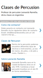 Mobile Screenshot of clases-de-percusion.blogspot.com
