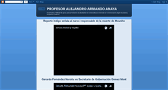 Desktop Screenshot of alejandroanaya.blogspot.com