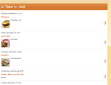 Tablet Screenshot of a-time-to-knit.blogspot.com