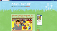 Desktop Screenshot of jocuricucopii.blogspot.com