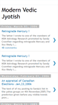 Mobile Screenshot of modernvedicjyotish.blogspot.com