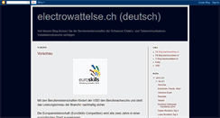 Desktop Screenshot of electrowattelse.blogspot.com