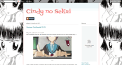 Desktop Screenshot of cindynosekai.blogspot.com