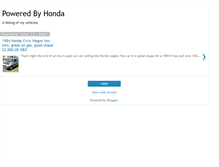 Tablet Screenshot of poweredbyhonda.blogspot.com