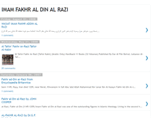 Tablet Screenshot of fakhrulrazi.blogspot.com