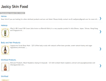 Tablet Screenshot of jasicy-skinfood.blogspot.com