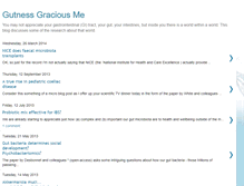 Tablet Screenshot of gutness-gracious-me.blogspot.com