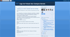 Desktop Screenshot of ligafutsalcg.blogspot.com