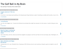 Tablet Screenshot of golfballinmybrain.blogspot.com