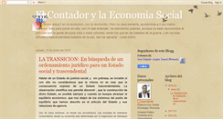 Desktop Screenshot of elcontadorylaeconomiasocial.blogspot.com