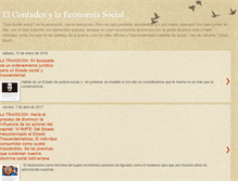 Tablet Screenshot of elcontadorylaeconomiasocial.blogspot.com