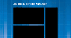 Desktop Screenshot of abi3500xlgeneticanalyzer.blogspot.com