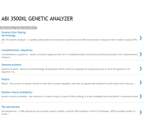 Tablet Screenshot of abi3500xlgeneticanalyzer.blogspot.com