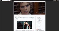 Desktop Screenshot of intosurvival.blogspot.com