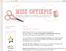 Tablet Screenshot of misscutiepieinspiration.blogspot.com