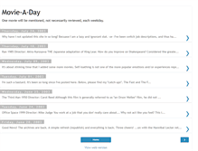 Tablet Screenshot of movieaday.blogspot.com