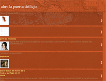 Tablet Screenshot of abrelapuertadellujo.blogspot.com