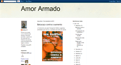Desktop Screenshot of amor-armado.blogspot.com