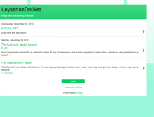 Tablet Screenshot of leysehandotnet.blogspot.com