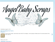 Tablet Screenshot of angelbabyscraps.blogspot.com