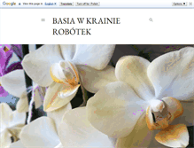 Tablet Screenshot of basia30.blogspot.com