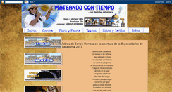 Desktop Screenshot of mateandocontiempoliriosyjarillas.blogspot.com