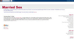 Desktop Screenshot of marriedsex.blogspot.com