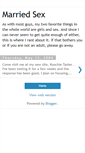 Mobile Screenshot of marriedsex.blogspot.com