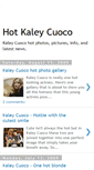 Mobile Screenshot of hot-kaley-cuoco.blogspot.com