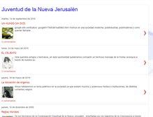 Tablet Screenshot of juventudesdelanuevajerusalen.blogspot.com