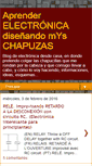 Mobile Screenshot of electronicaychapuzas.blogspot.com