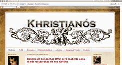 Desktop Screenshot of khristianos.blogspot.com