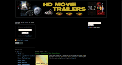 Desktop Screenshot of hd-movietrailers.blogspot.com