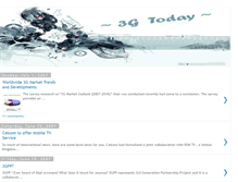 Tablet Screenshot of 3g-today.blogspot.com