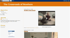 Desktop Screenshot of crosssroadsofnowhere.blogspot.com