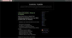 Desktop Screenshot of cursosturon.blogspot.com