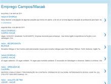 Tablet Screenshot of empregocamposmacae.blogspot.com