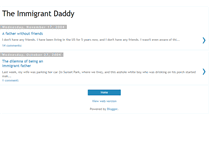 Tablet Screenshot of immigrantdaddy.blogspot.com