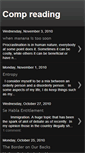 Mobile Screenshot of comp-readings.blogspot.com