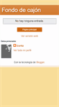 Mobile Screenshot of fondodecajon.blogspot.com