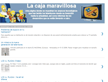 Tablet Screenshot of lacajamaravillosa.blogspot.com