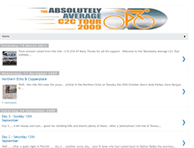 Tablet Screenshot of absolutelyaveragetour2009.blogspot.com