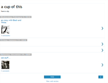 Tablet Screenshot of cupofthis.blogspot.com